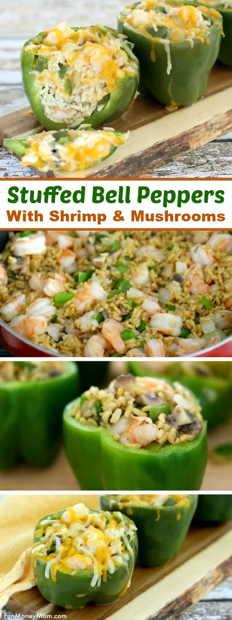 Shrimp Stuffed Mushroom Recipes
 Shrimp Stuffed Peppers With Mushrooms And Rice