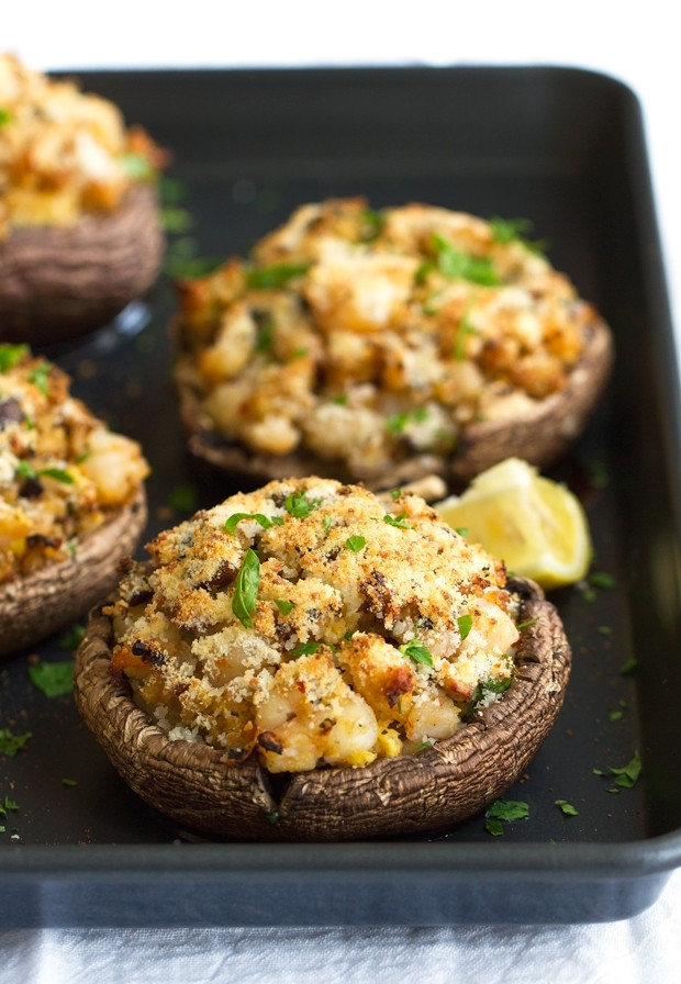 Shrimp Stuffed Mushroom Recipes
 Shrimp Stuffed Portobello Mushrooms Recipe