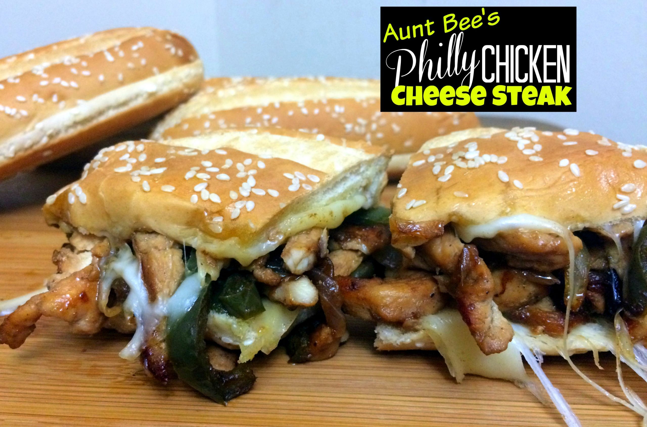 Side Dishes For Philly Cheese Steak
 Chicken Philly Cheesesteak Aunt Bee s Recipes