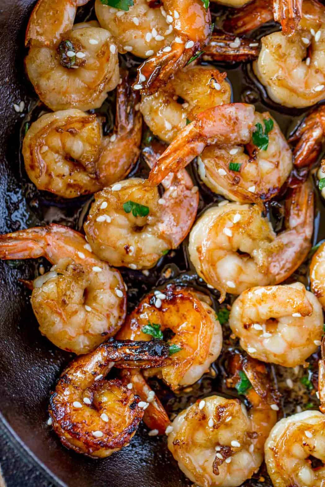 Side Dishes For Seafood
 Easy Honey Garlic Shrimp Dinner then Dessert