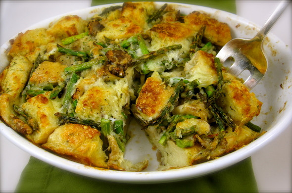 Side Dishes With Ham
 Asparagus Bread Pudding is the perfect spring side dish to