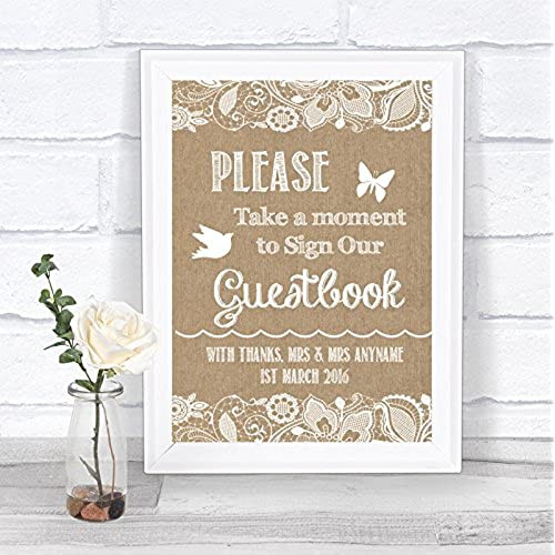 Signing Guest Book Wedding
 Wedding Guest Book Sign Amazon