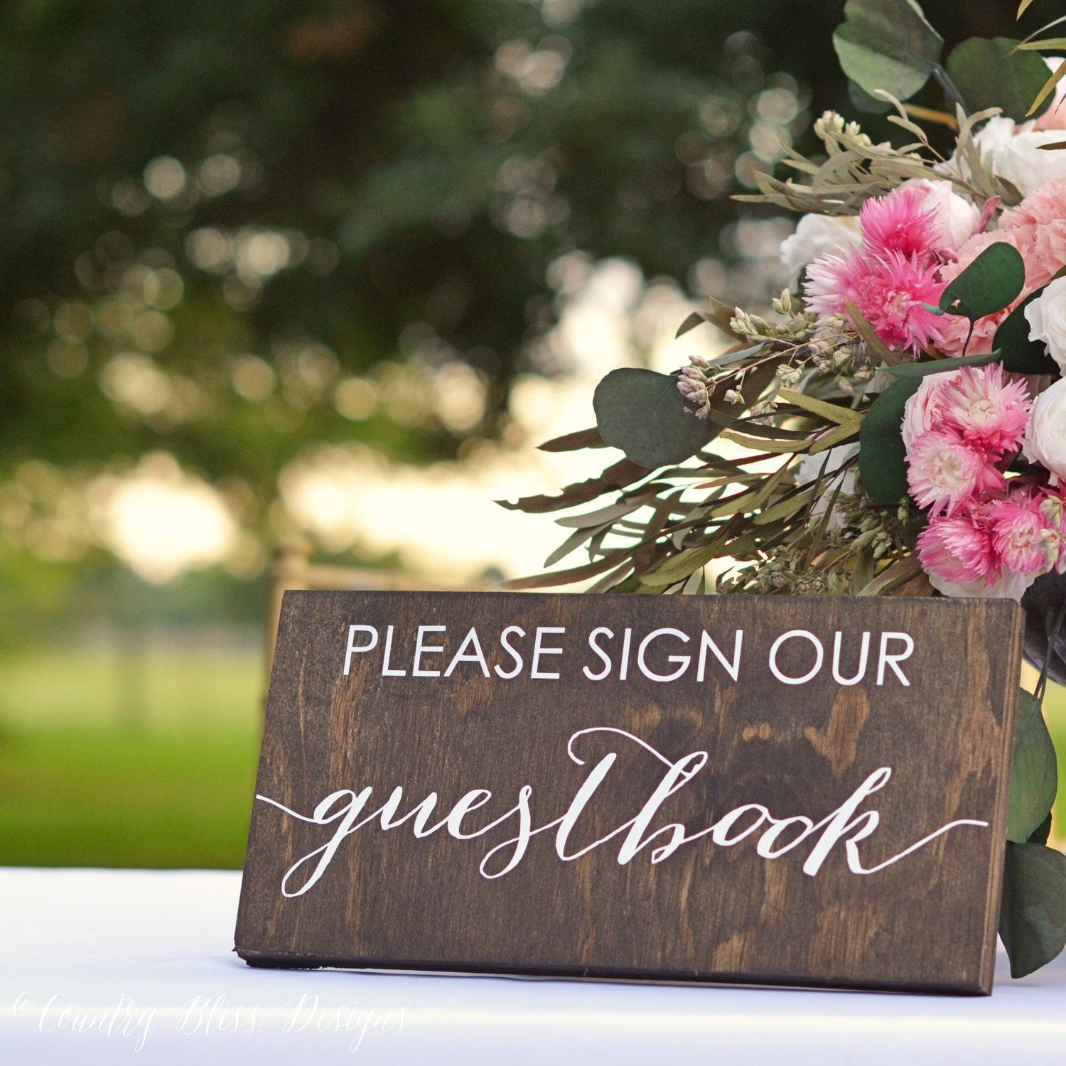 Signing Guest Book Wedding
 Guest book Sign Wedding Guestbook Sign Please Sign Our