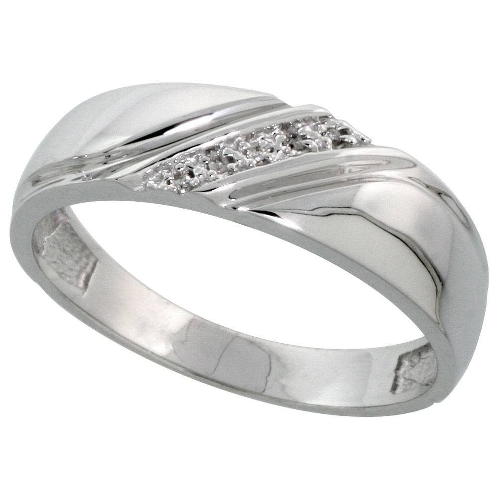 Silver Wedding Rings For Men
 15 of Mens Sterling Silver Wedding Bands