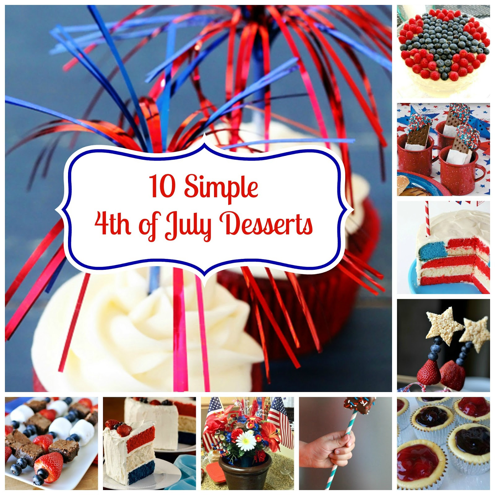 Simple 4Th Of July Desserts
 Simple 4th of July Desserts