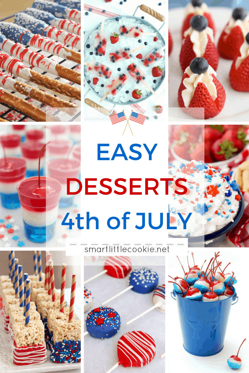Simple 4Th Of July Desserts
 Easy Desserts for 4th of July