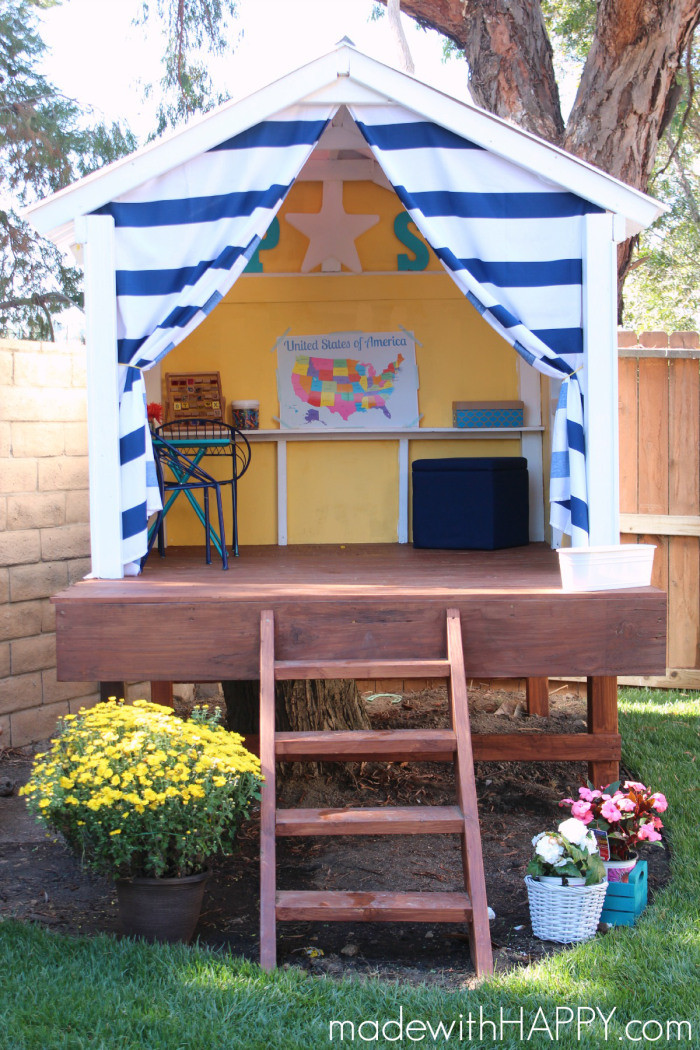 Simple Backyard Fort Plans
 25 DIY Forts to Build With Your Kids This Summer tipsaholic