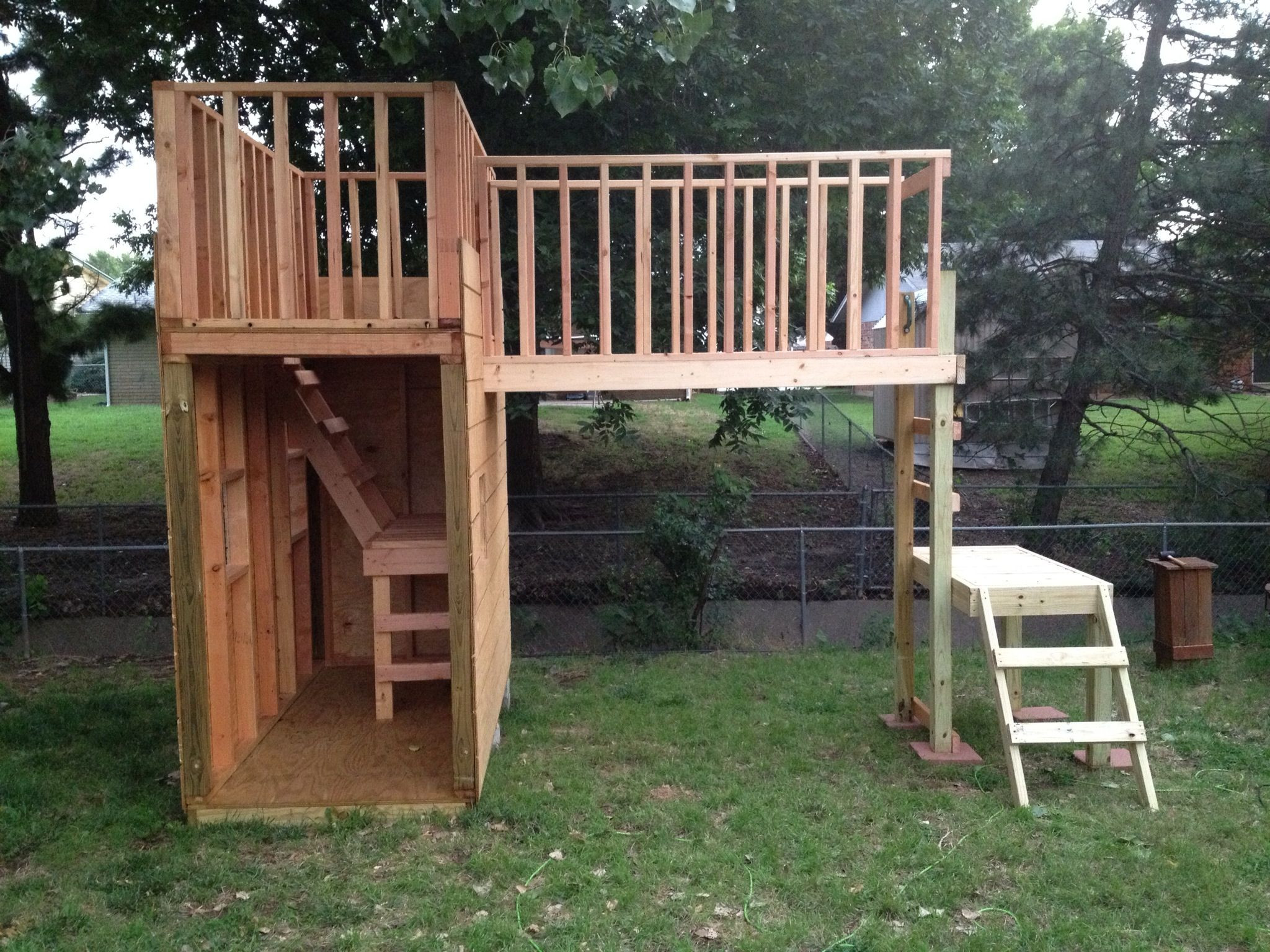 Simple Backyard Fort Plans
 Backyard Forts