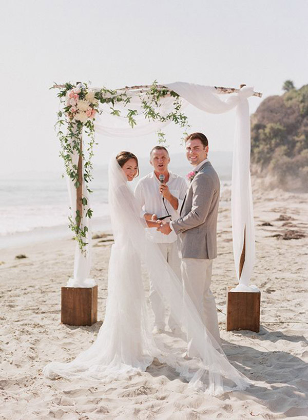 Simple Beach Wedding Ideas
 Ariel’s Beach Wedding – Cheap Unique Ceremony Day & Easy