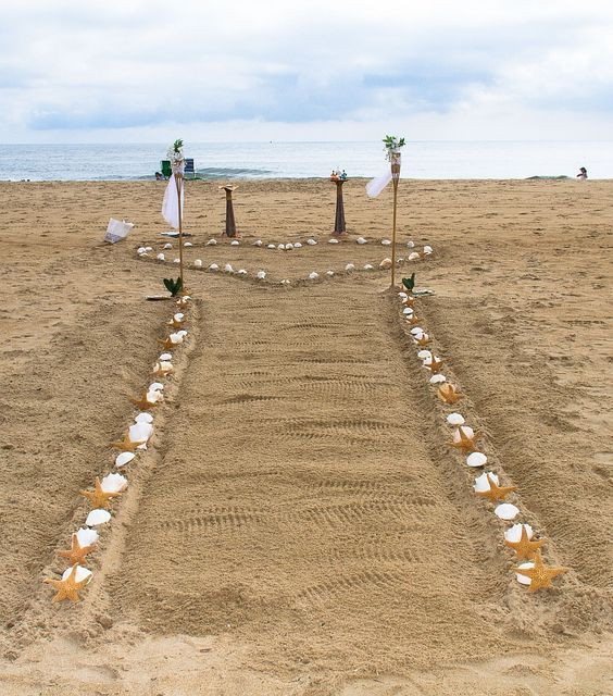 Simple Beach Wedding Ideas
 45 Beach Wedding Aisle Decor Ideas