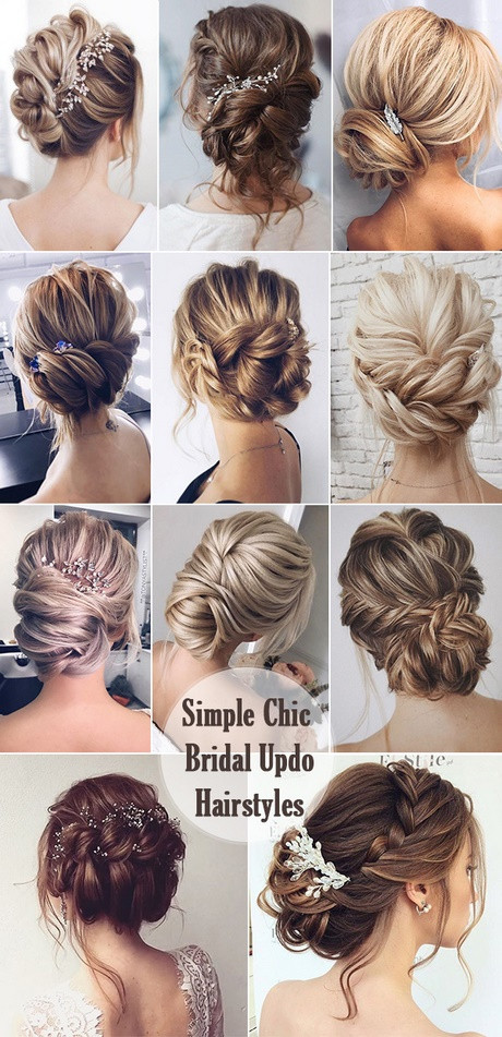 Simple Bridesmaids Hairstyles
 Simple wedding hairstyles for bridesmaids