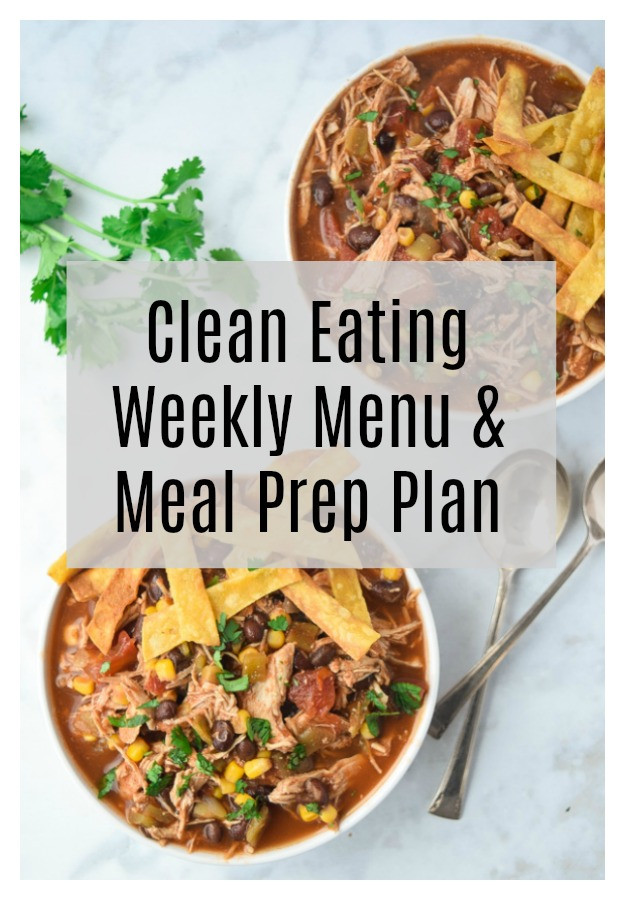 Simple Clean Eating Meal Plans
 Clean Eating Weekly Meal Plan Whole30 Paleo • Tastythin