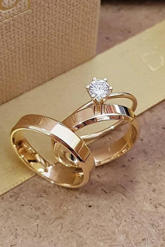 Simple Wedding Ring Sets
 21 Rose Gold Engagement Rings By Famous Jewelers