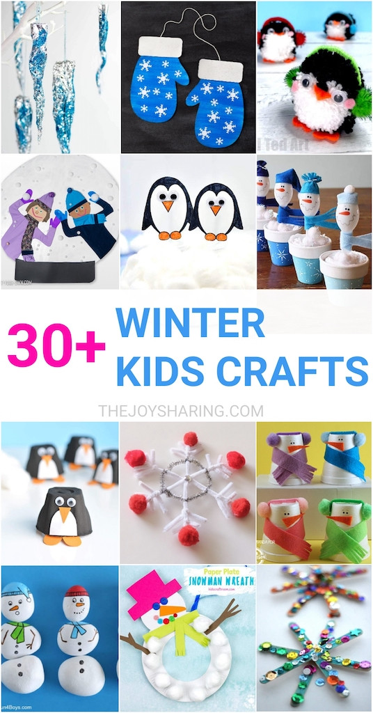 Simple Winter Craft For Kids
 30 Easy Winter Crafts for Kids The Joy of Sharing