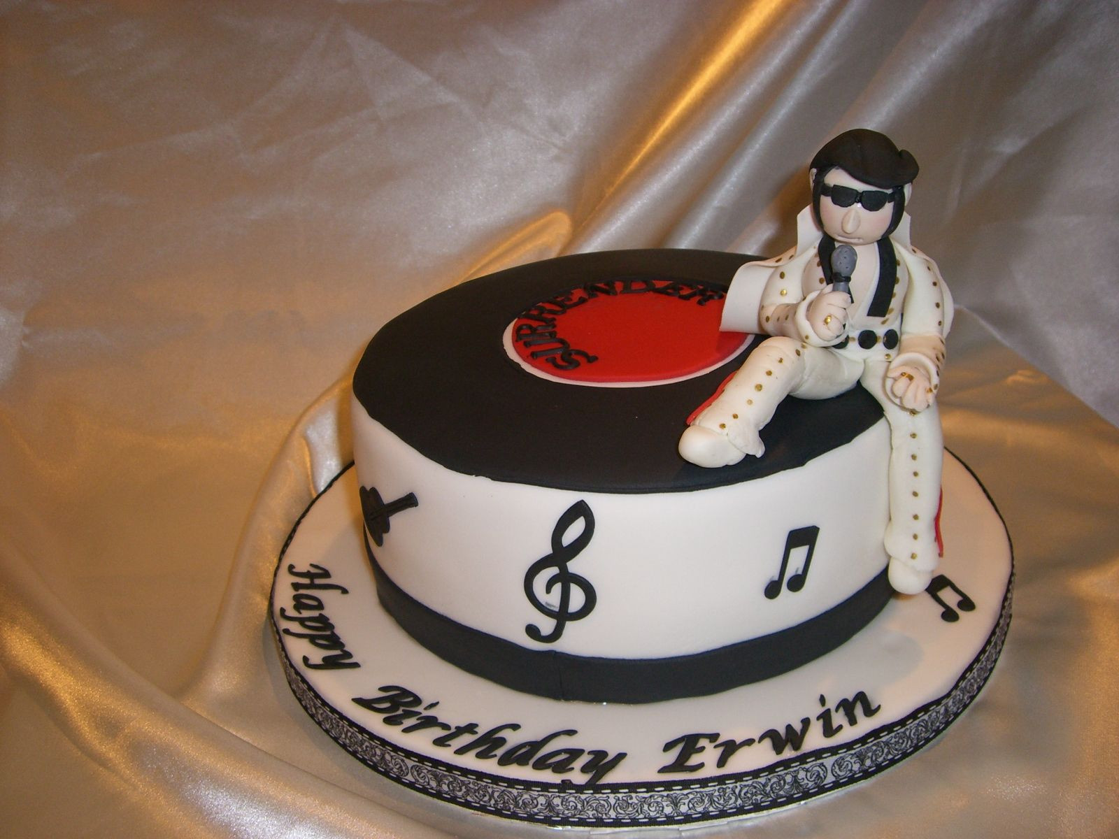 Singing Birthday Cake
 Elvis singing Happy Birthday Cake