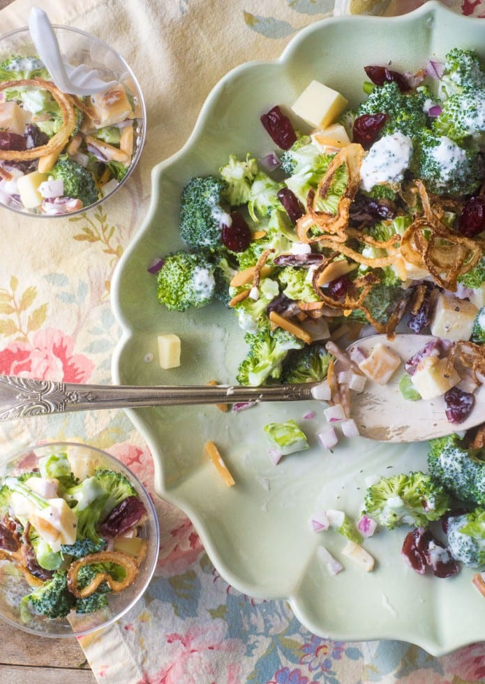 Skinny Broccoli Salad
 Skinny Broccoli Salad