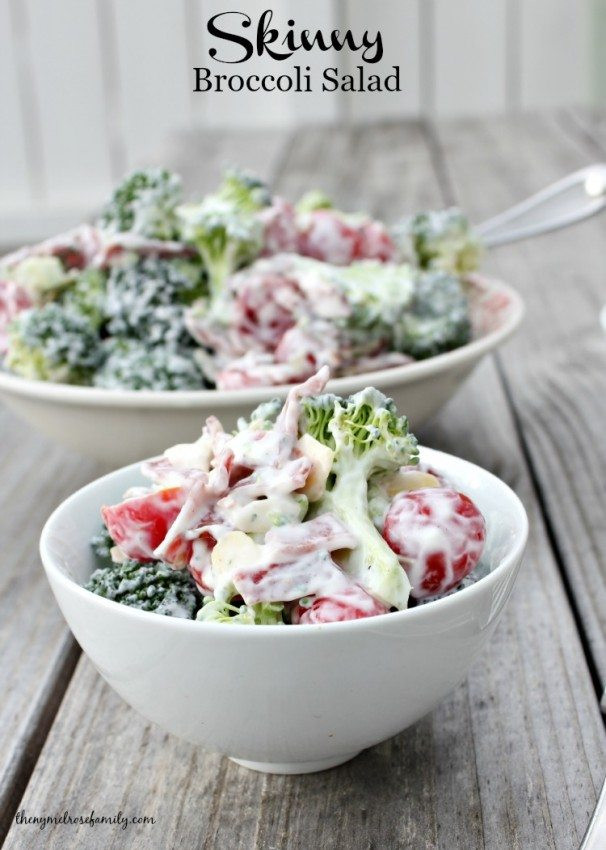 Skinny Broccoli Salad
 Skinny Broccoli Salad