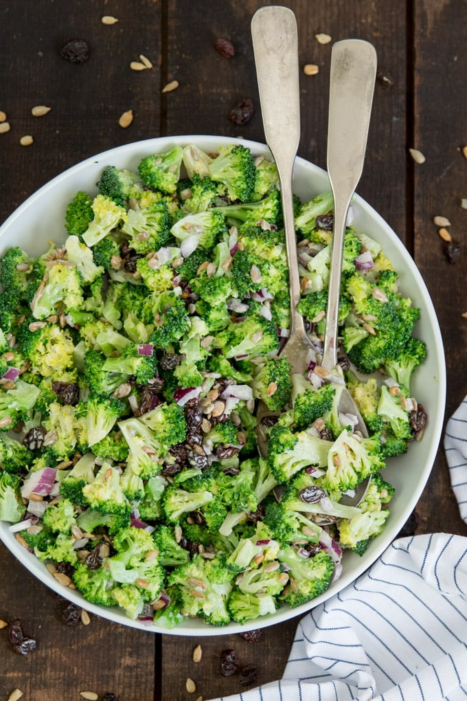 Skinny Broccoli Salad
 Easy Skinny Broccoli Salad