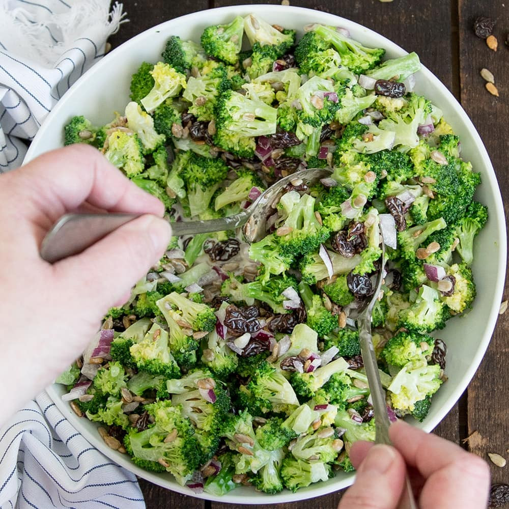 Skinny Broccoli Salad
 Easy Skinny Broccoli Salad