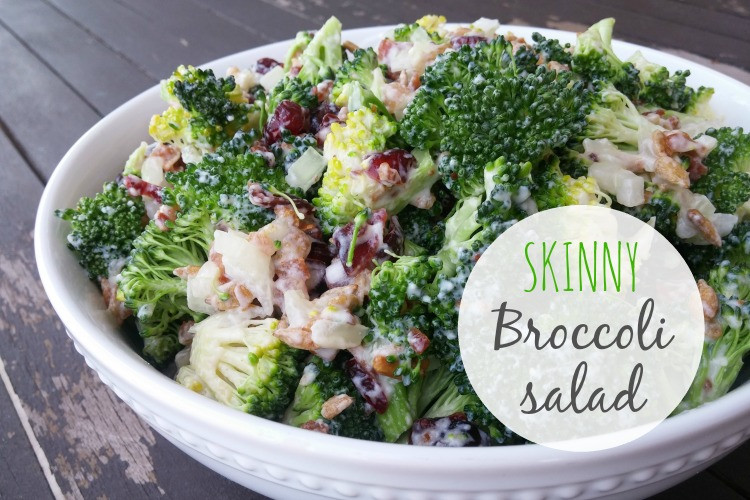 Skinny Broccoli Salad
 Skinny Broccoli Salad Makeovers and Motherhood