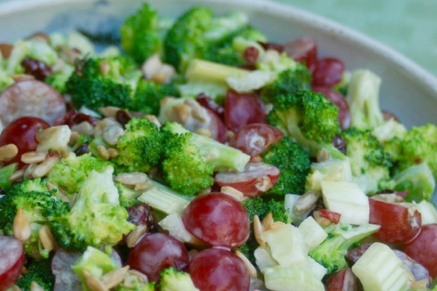 Skinny Broccoli Salad
 Skinny Broccoli Salad Slender Kitchen