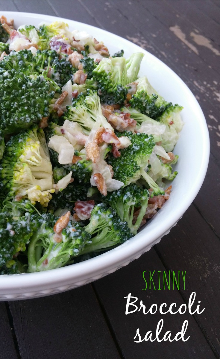 Skinny Broccoli Salad
 Skinny Broccoli Salad Makeovers and Motherhood