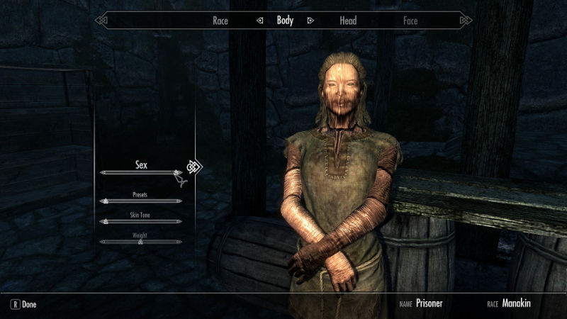 Skyrim Can'T Give Child Gift
 Skyrim Mod Lets You Marry Creepy Wooden People