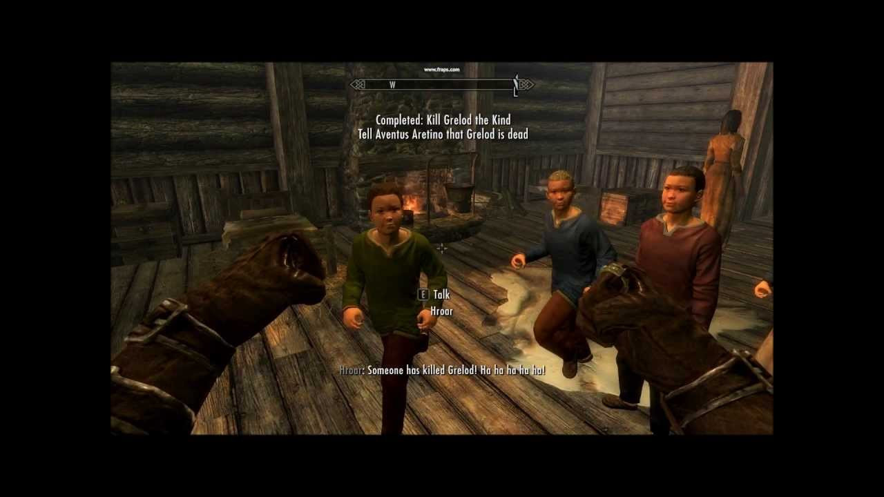 Skyrim Can'T Give Child Gift
 Skyrim 10 Ways to Kill Grelod the Kind