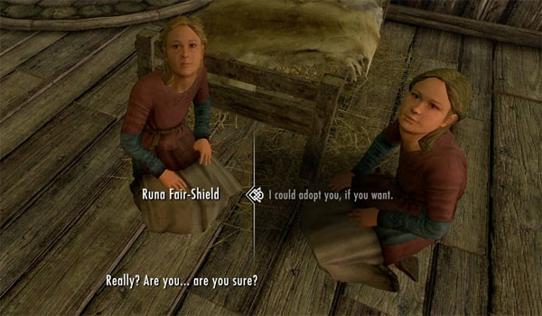 Skyrim Can'T Give Child Gift
 Skyrim Hearthfire Review