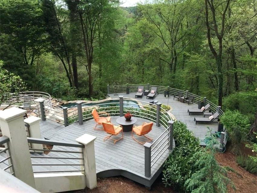 Sloped Backyard Deck Ideas
 Sloped Backyard Deck Ideas Patio Innovative Landscaping