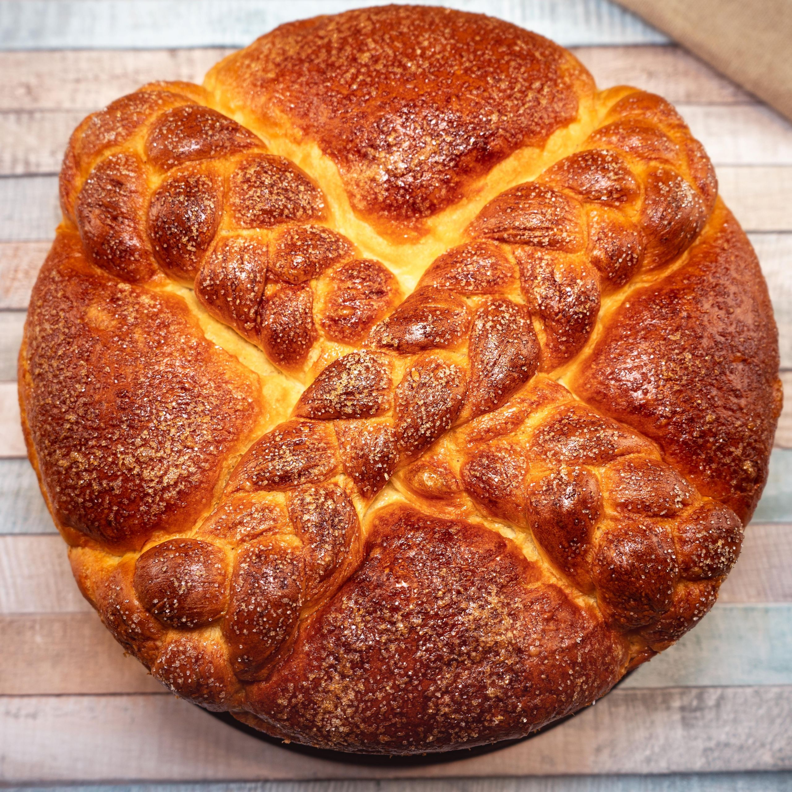 Slovak Easter Bread
 Traditional Slovak Easter bread called "Paska" ArtisanBread