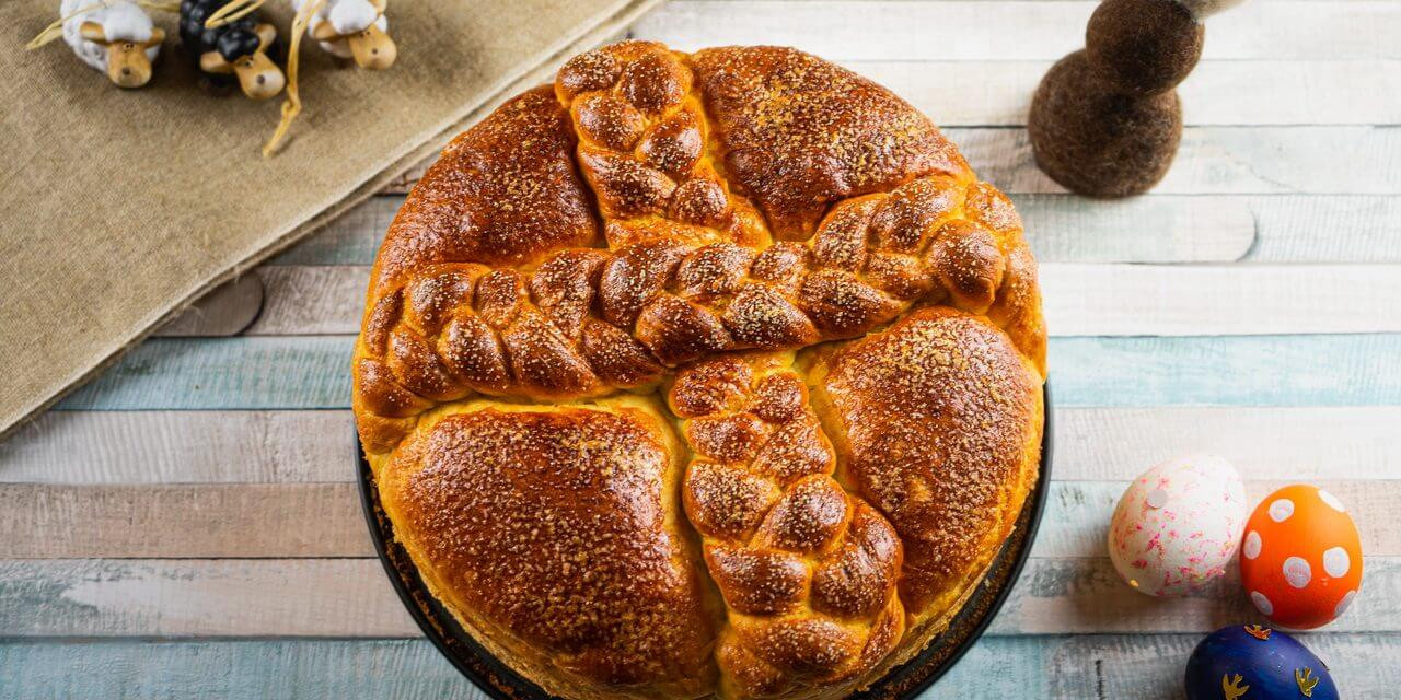 Slovak Easter Bread
 Paska Traditional Slovak Easter Bread