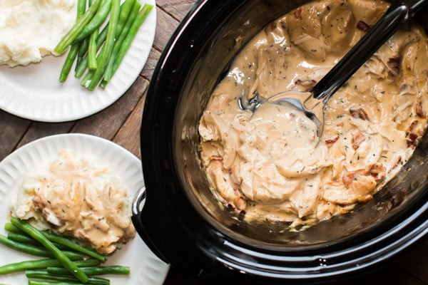 Slow Cooker Chicken And Potatoes With Gravy
 Slow Cooker Chicken with Bacon Gravy The Magical Slow Cooker