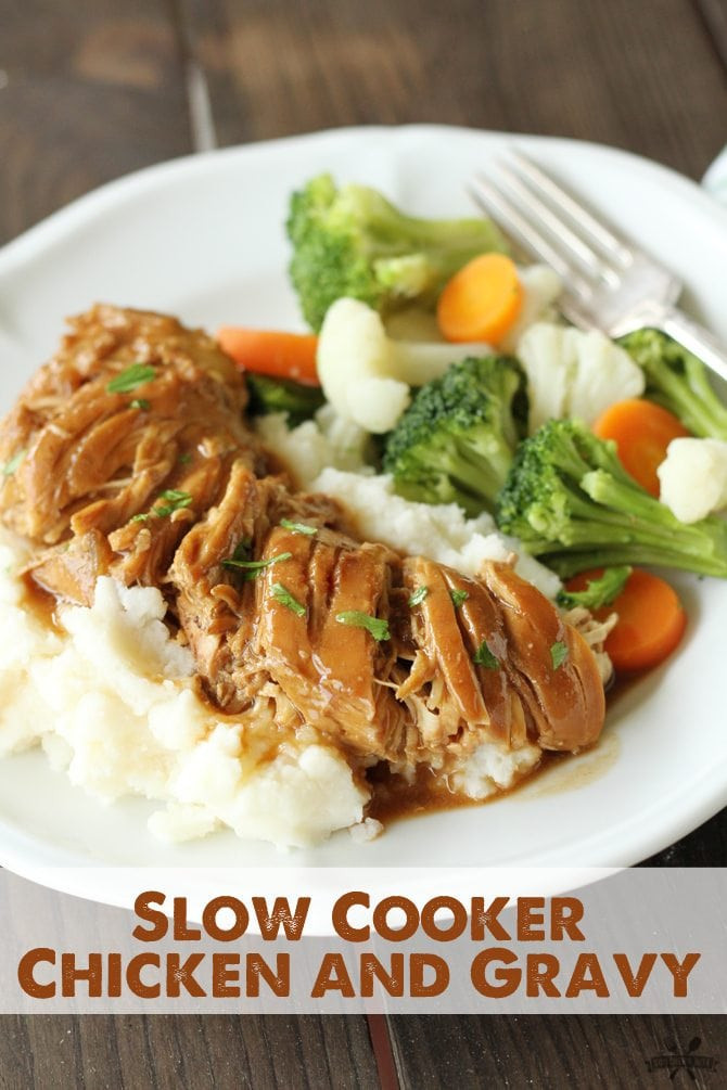 Slow Cooker Chicken And Potatoes With Gravy
 Slow Cooker Chicken and Gravy Southern Bite