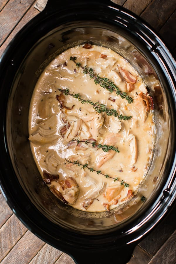 Slow Cooker Chicken And Potatoes With Gravy
 Slow Cooker Chicken with Bacon Gravy The Magical Slow Cooker