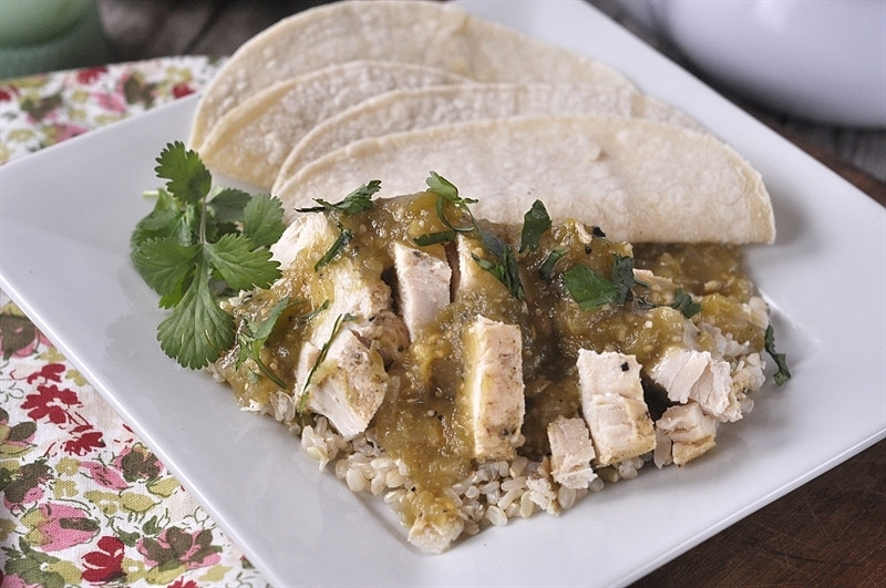 Slow Cooker Chicken Chili Verde
 Slow Cooker Chicken Chile Verde your homebased mom