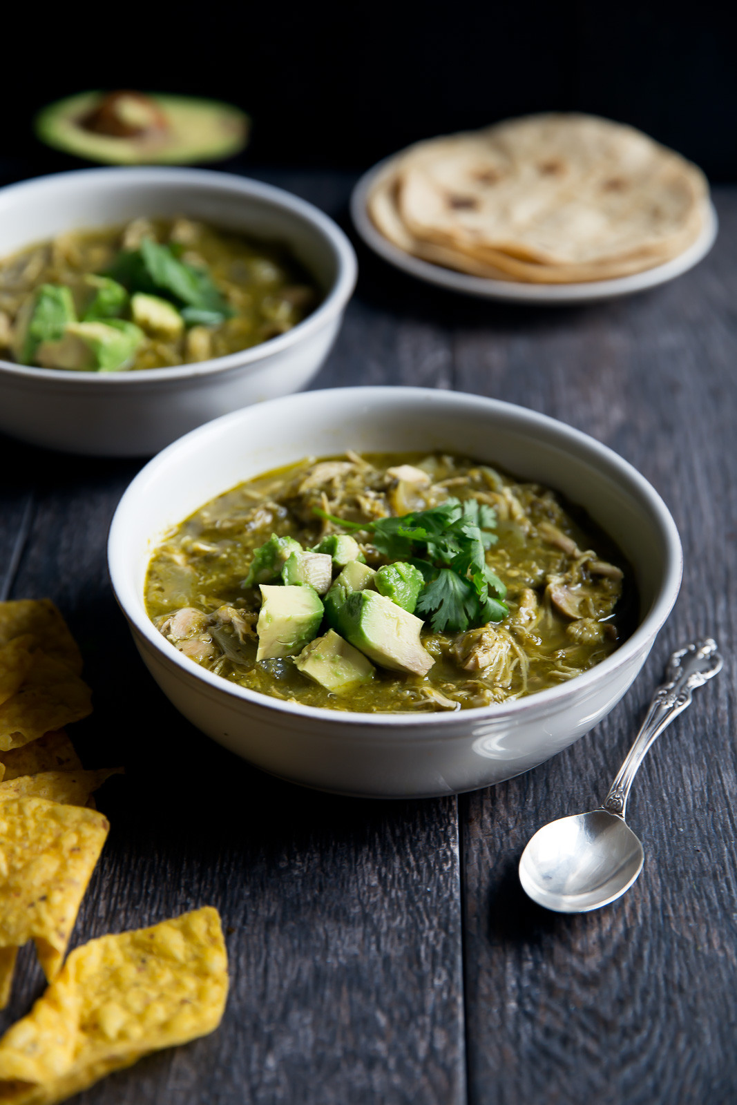 Slow Cooker Chicken Chili Verde
 Healthy Slow Cooker Chicken Chile Verde