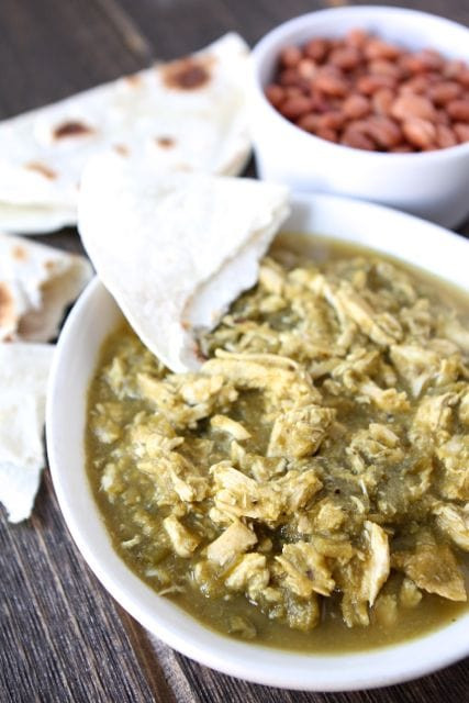 Slow Cooker Chicken Chili Verde
 Slow Cooker Chicken Chile Verde