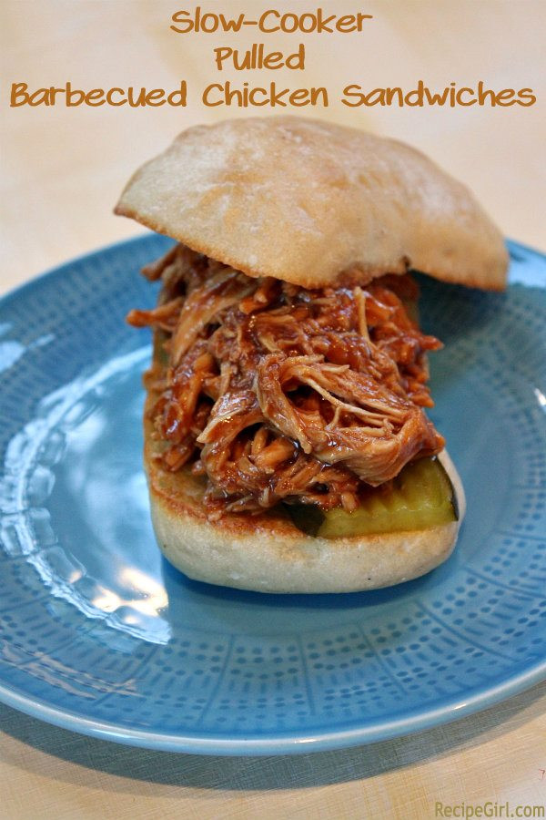 Slow Cooker Pulled Chicken Sandwiches
 Top 20 Recipes of 2014 RecipeGirl