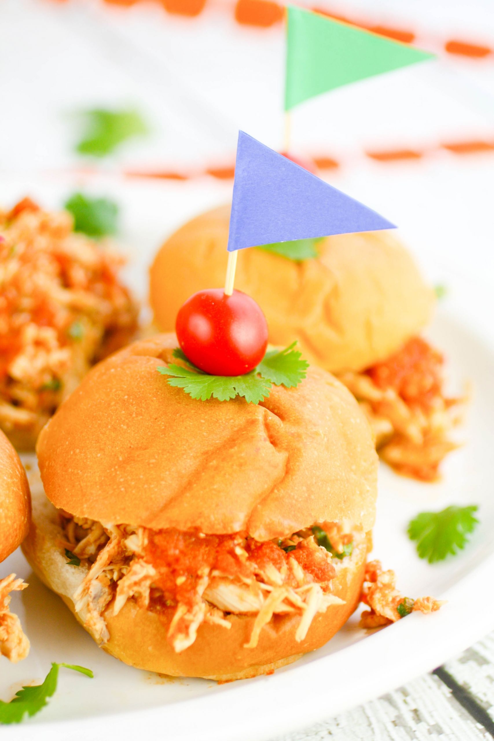 Slow Cooker Pulled Chicken Sandwiches
 Slow Cooker Southwestern Pulled Chicken Sandwiches
