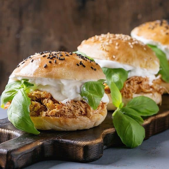 Slow Cooker Pulled Chicken Sandwiches
 Slow Cooker Pulled Creamy Chicken Sandwiches Recipe