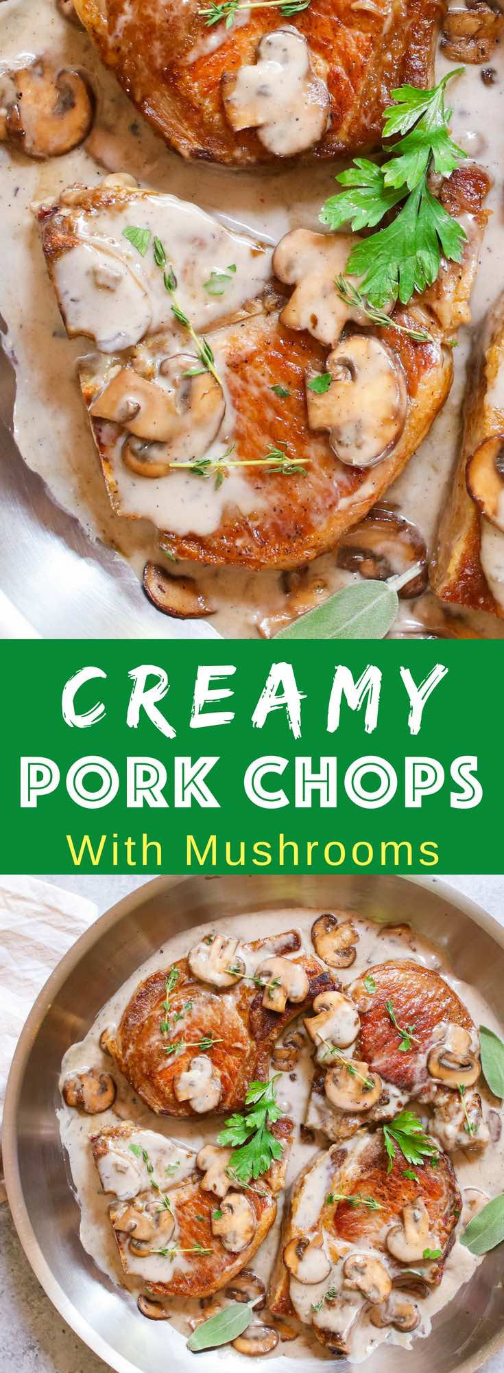 Slow Cooker Smothered Pork Chops Cream Of Mushroom
 Easy Cream of Mushroom Pork Chops Recipe