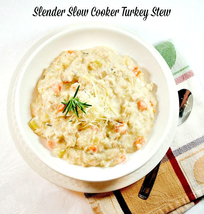 Slow Cooker Turkey Stew
 Slow Cooker Turkey Stew with Fresh Rosemary