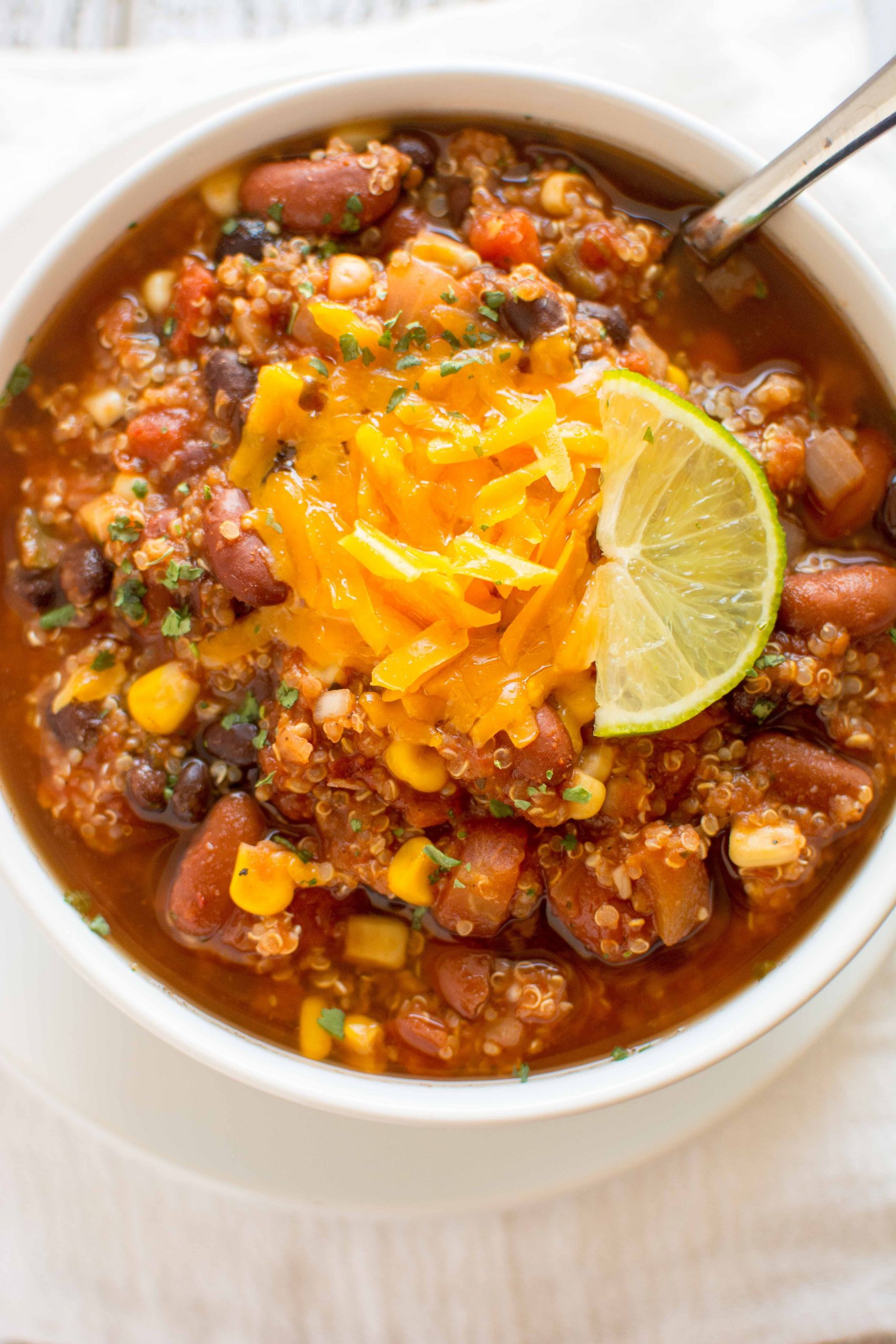 Slow Cooker Vegetarian Chili Quinoa
 Slow Cooker Quinoa Chili