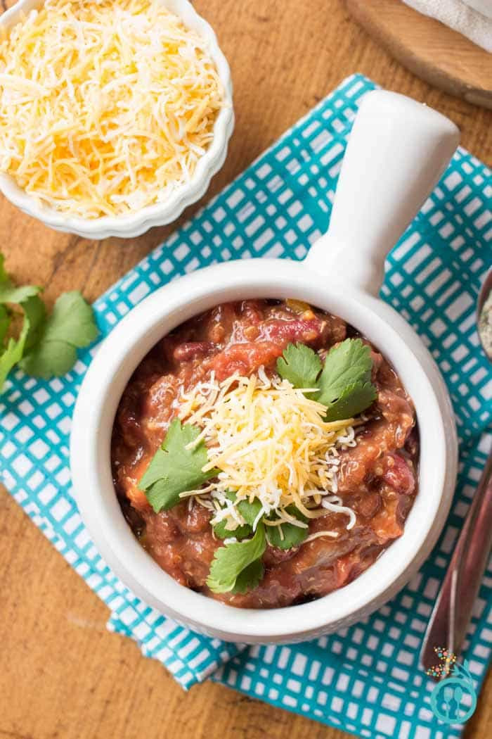 Slow Cooker Vegetarian Chili Quinoa
 Three Alarm Ve arian Quinoa Chili Simply Quinoa