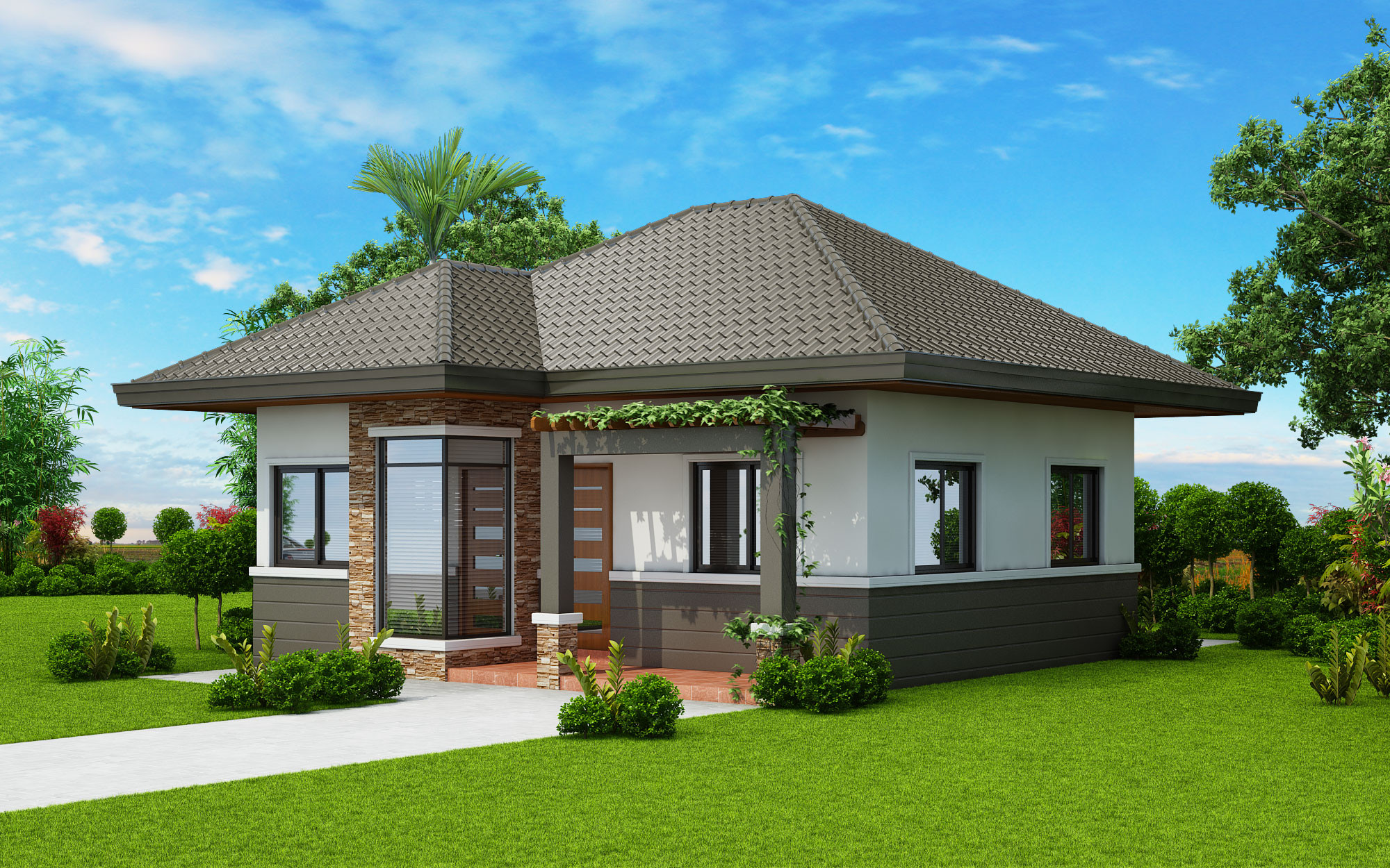 Small 2 Bedroom House Plans
 Two Bedroom Small House Plan Cool House Concepts