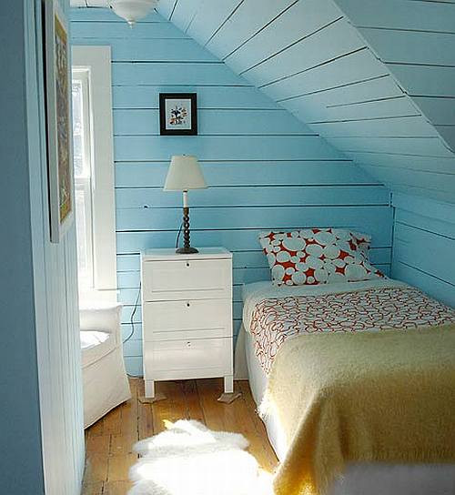 Small Attic Bedroom
 Modern Architecture Attic bedroom designs ideas