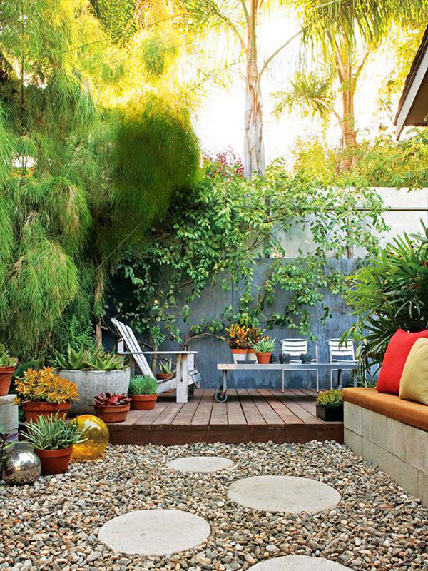 Small Backyard Decorating Ideas
 20 Small Backyard Garden For Look Spacious Ideas