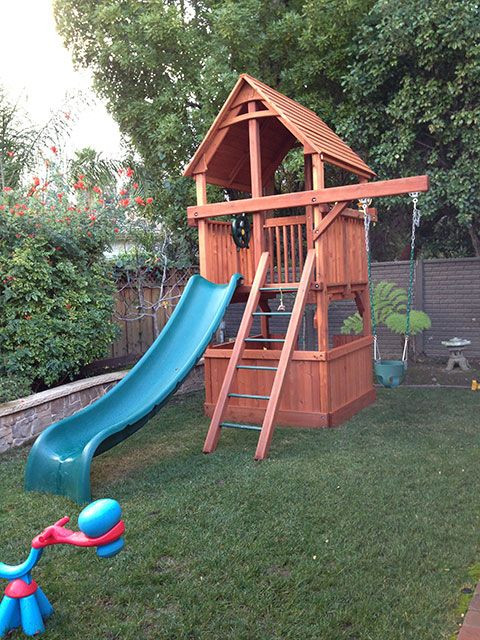 Small Backyard Playground Sets
 The Backyard Factory Small Yard Solutions