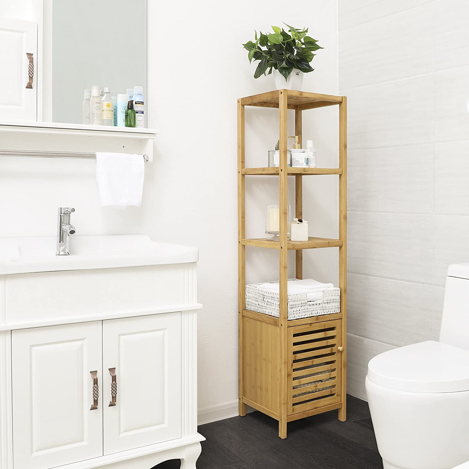 Small Bathroom Cabinet Storage
 8 Best Bathroom Storage Cabinets For Small Spaces in 2019